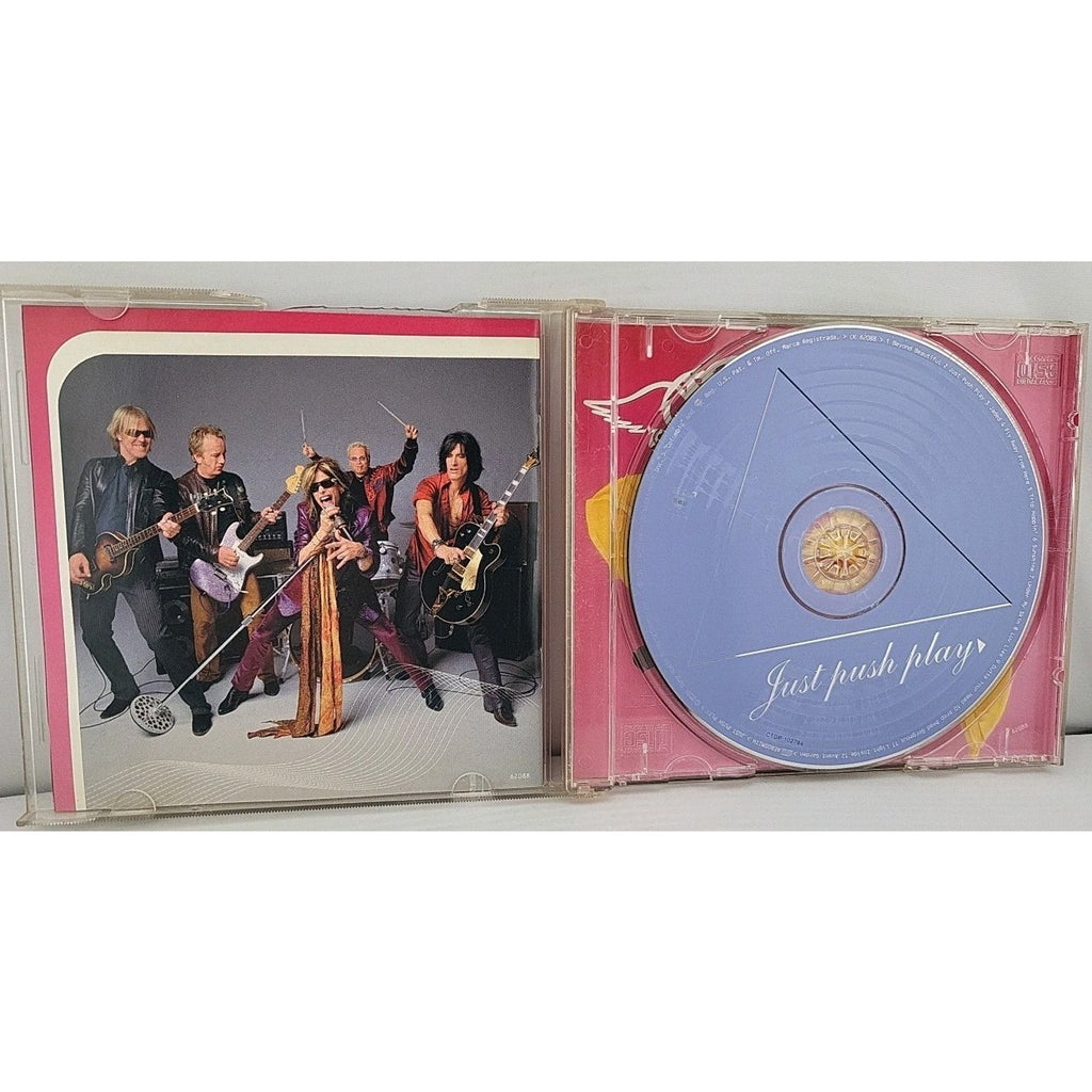 Just Push Play by Aerosmith (CD, 2001)