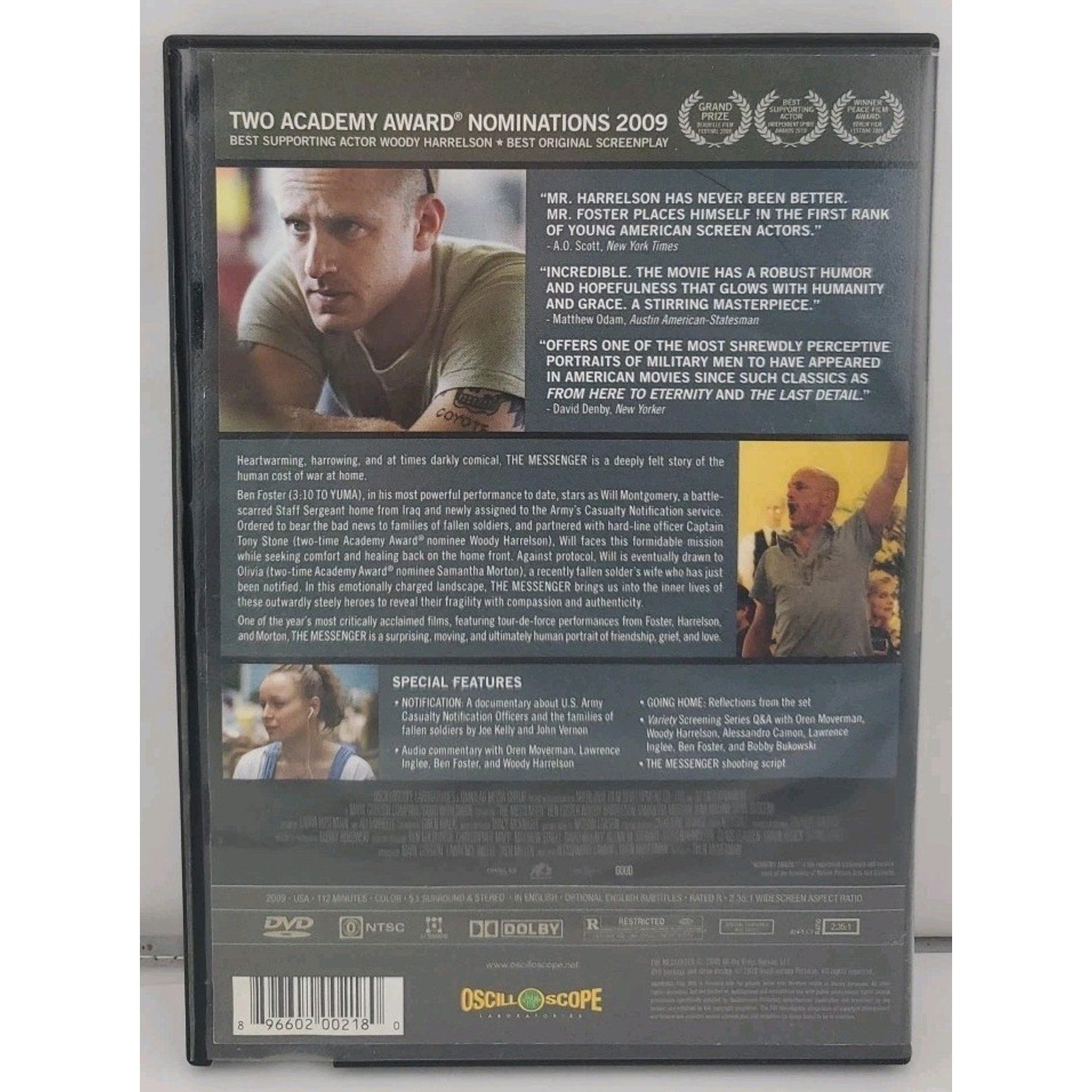 The Messenger (DVD, 2009)