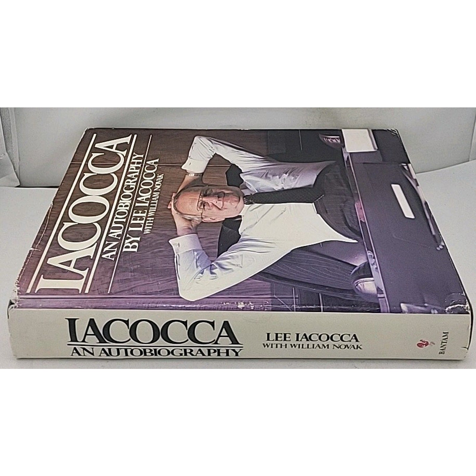 Iacocca : An Autobiography by Lee Iacocca and William Novak (1988, Hardcover)