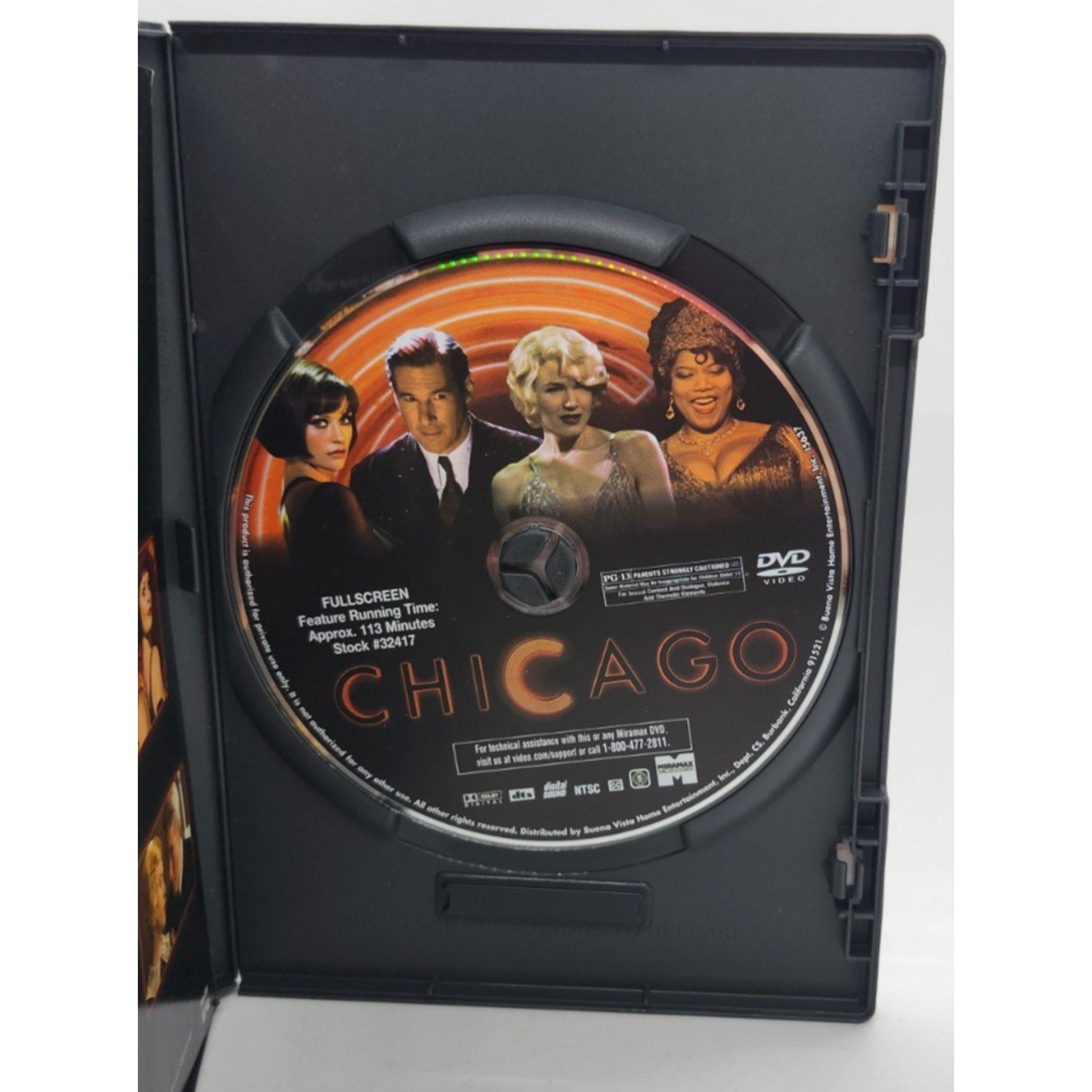 Chicago (DVD, 2003, Full Frame)