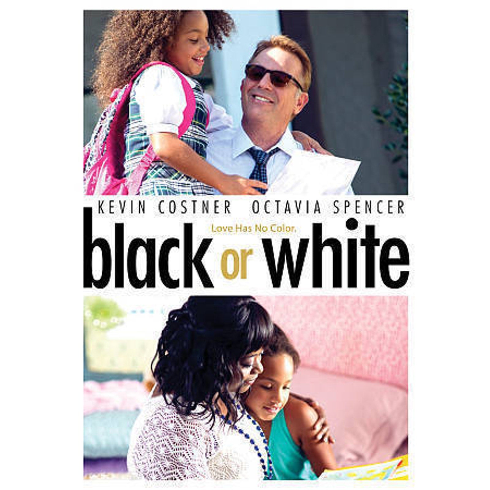 Black or White (DVD, 2015)