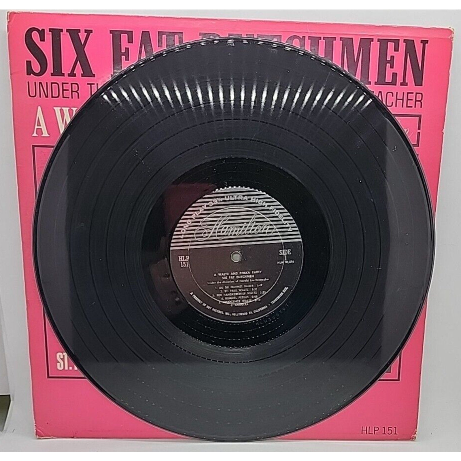 Six Fat Dutchmen A Waltz & A Polka Party (Record)