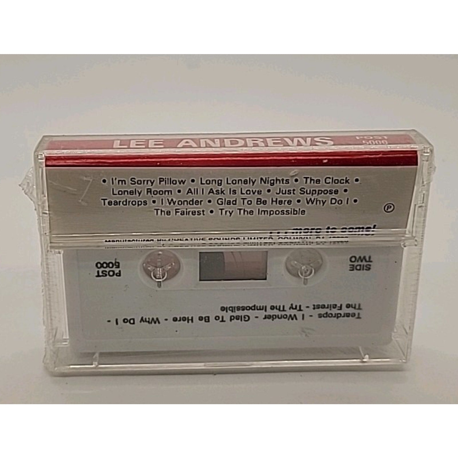 Golden Songs Of Lee Andrews (Cassette) *Brand New*