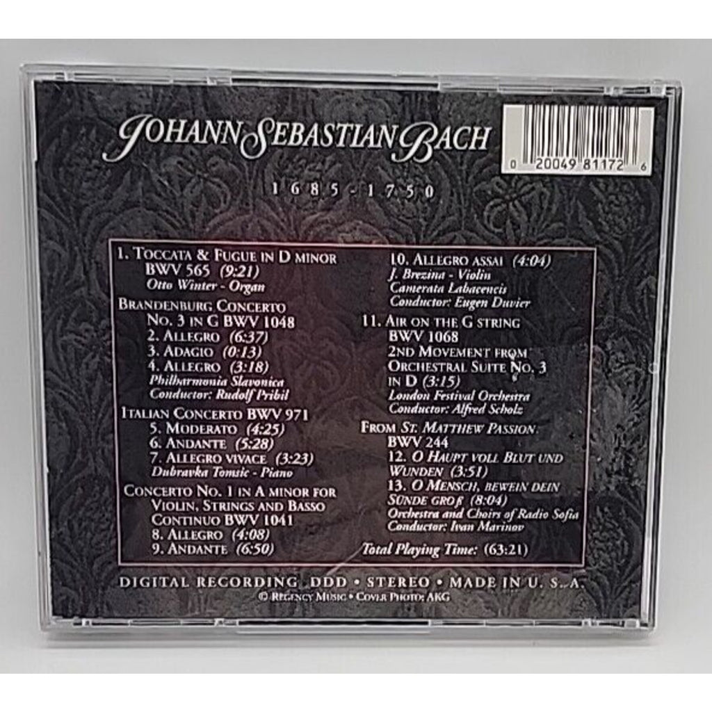 The Masterpiece Collection: Bach, Vol. 1 (CD)