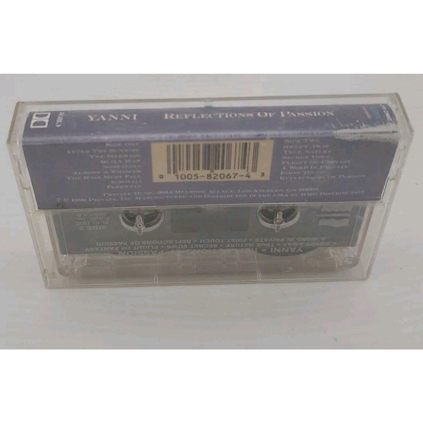 Reflections of Passion by Yanni (Cassette, 1990)