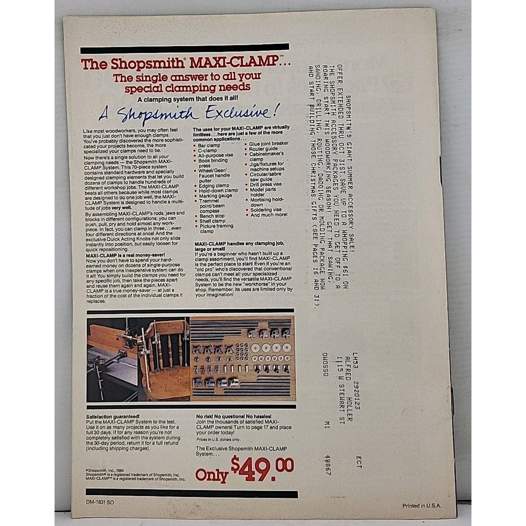 Hands On: The Home Workshop Magazine - September/October 1984 - No. 29