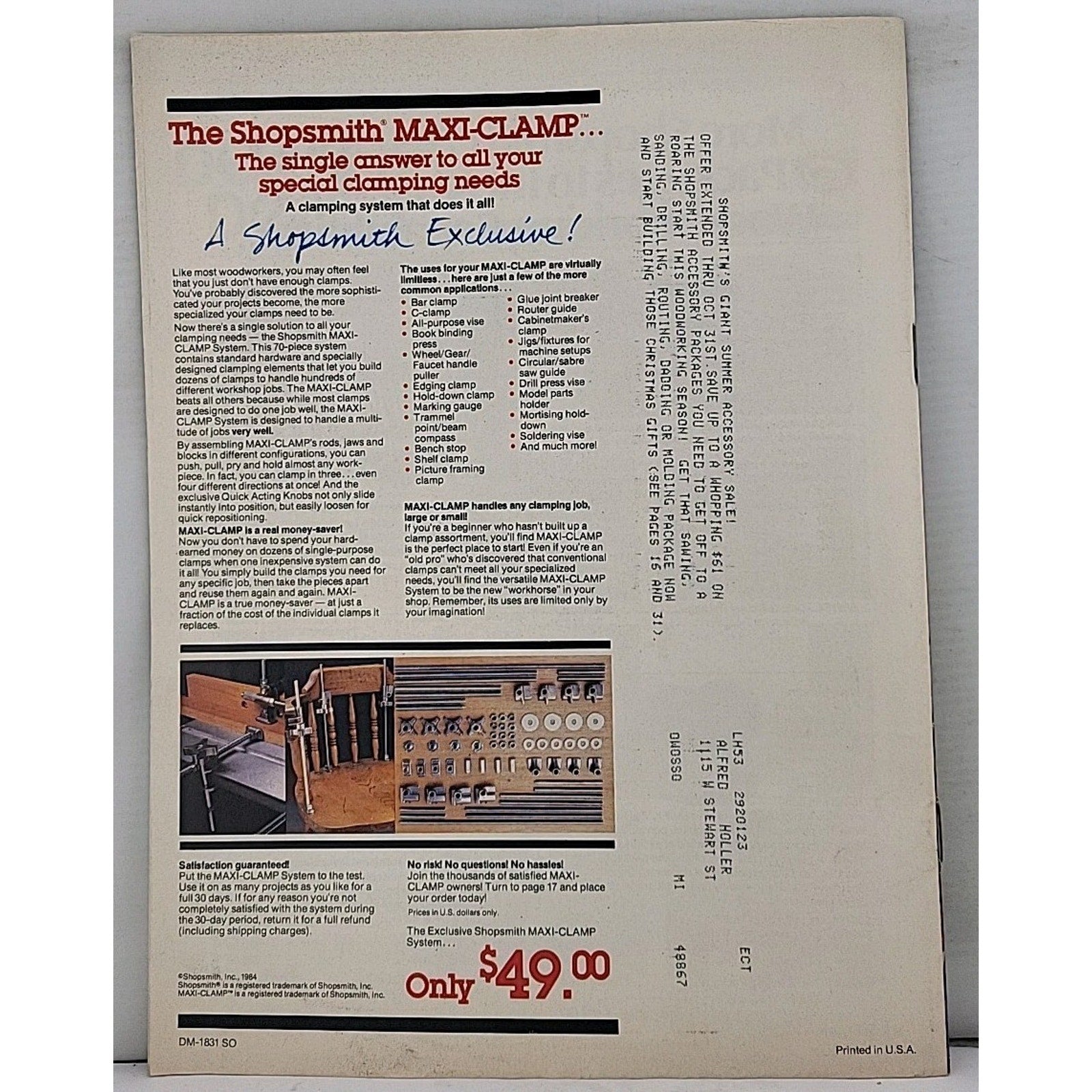 Hands On: The Home Workshop Magazine - September/October 1984 - No. 29