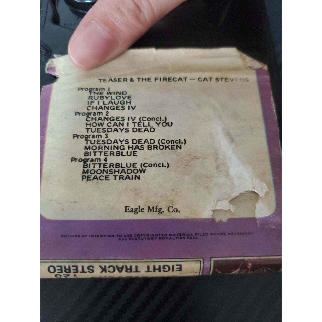 Teaser & The Firecat- Cat Stevens 8 Track