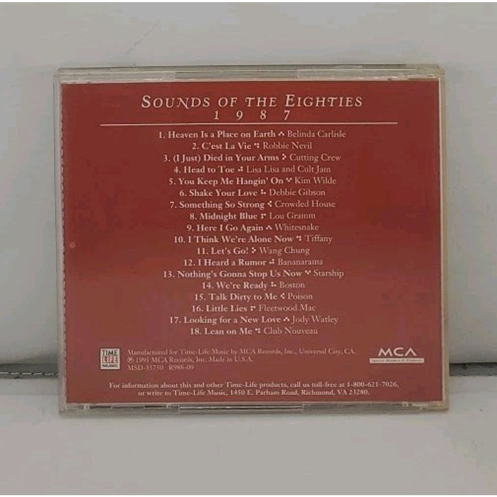Sounds Of The Eighties 1987 CD Time Life