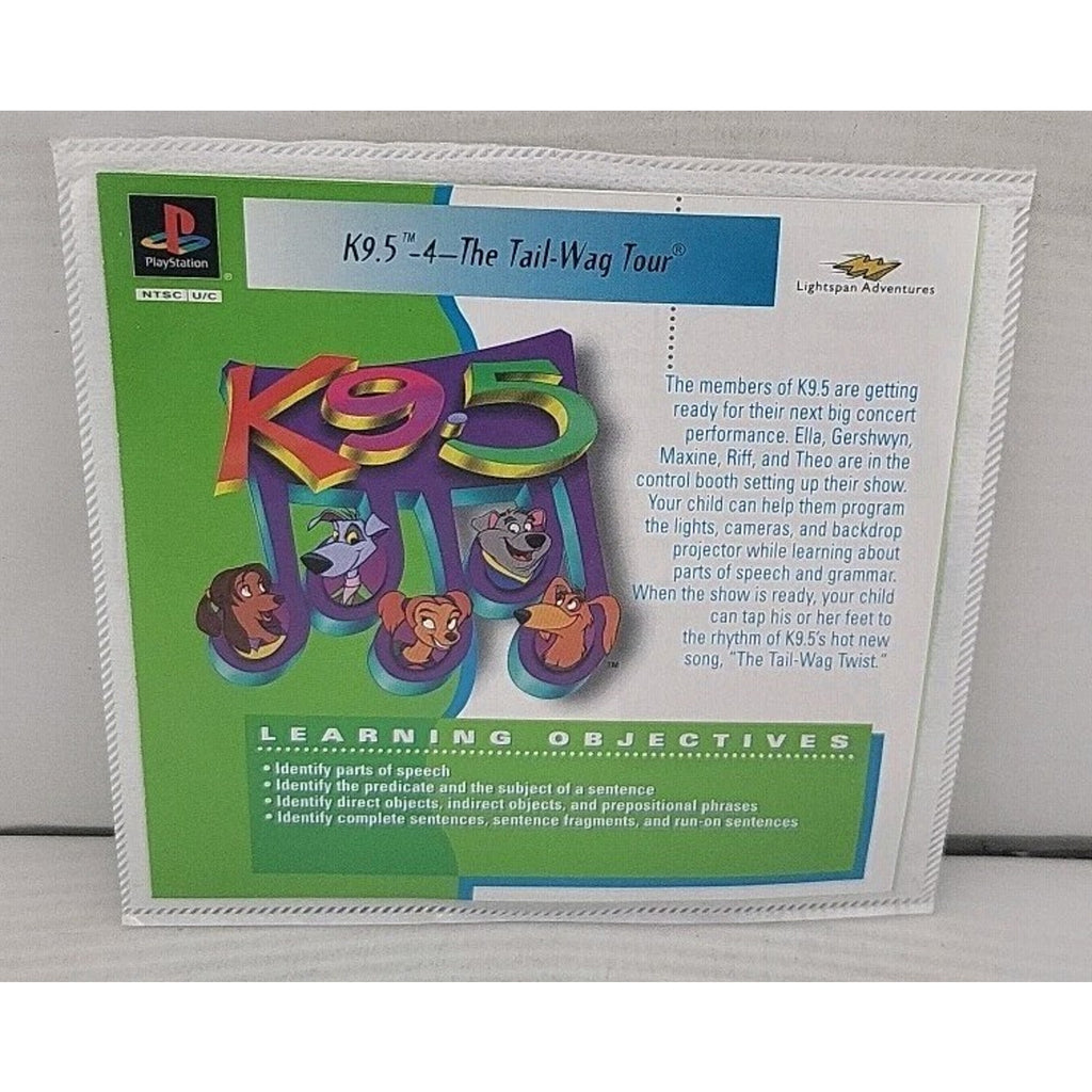 K9.5 The Tail-Wag Tour PS1