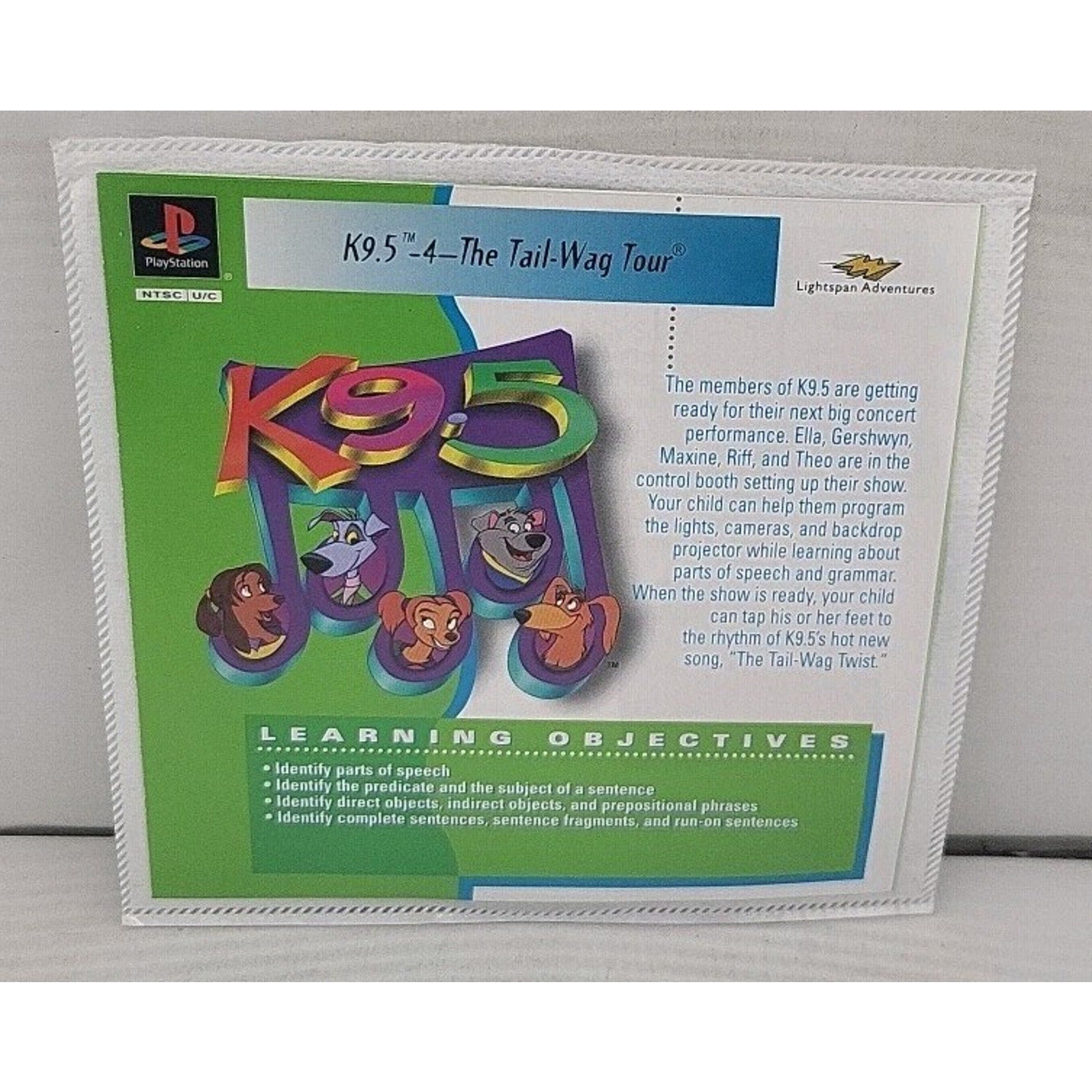 K9.5 The Tail-Wag Tour PS1