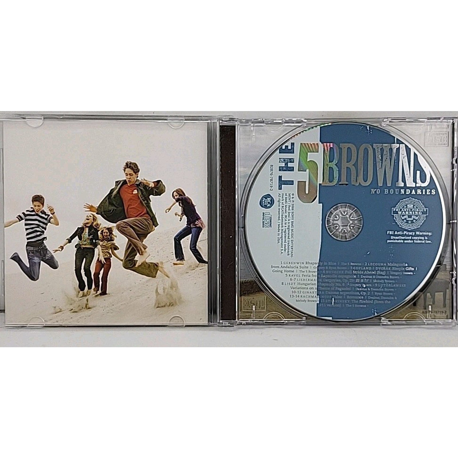 No Boundaries by The 5 Browns (CD, 2006)