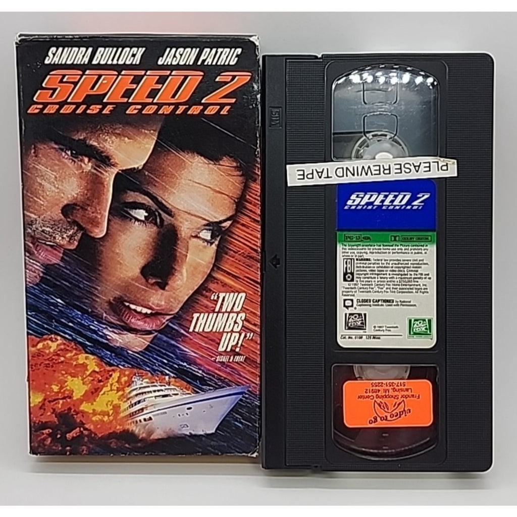 Speed 2: Cruise Control (VHS, 1997)
