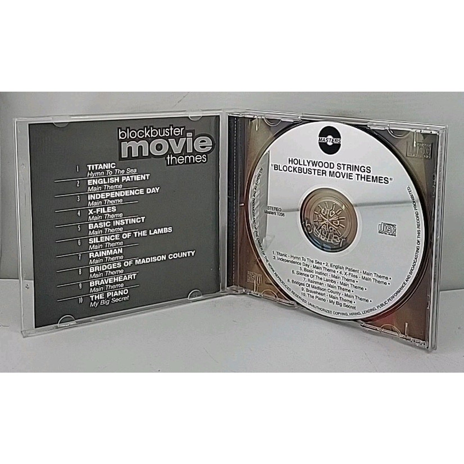 Blockbuster Movie Themes by Various (CD, 1999)