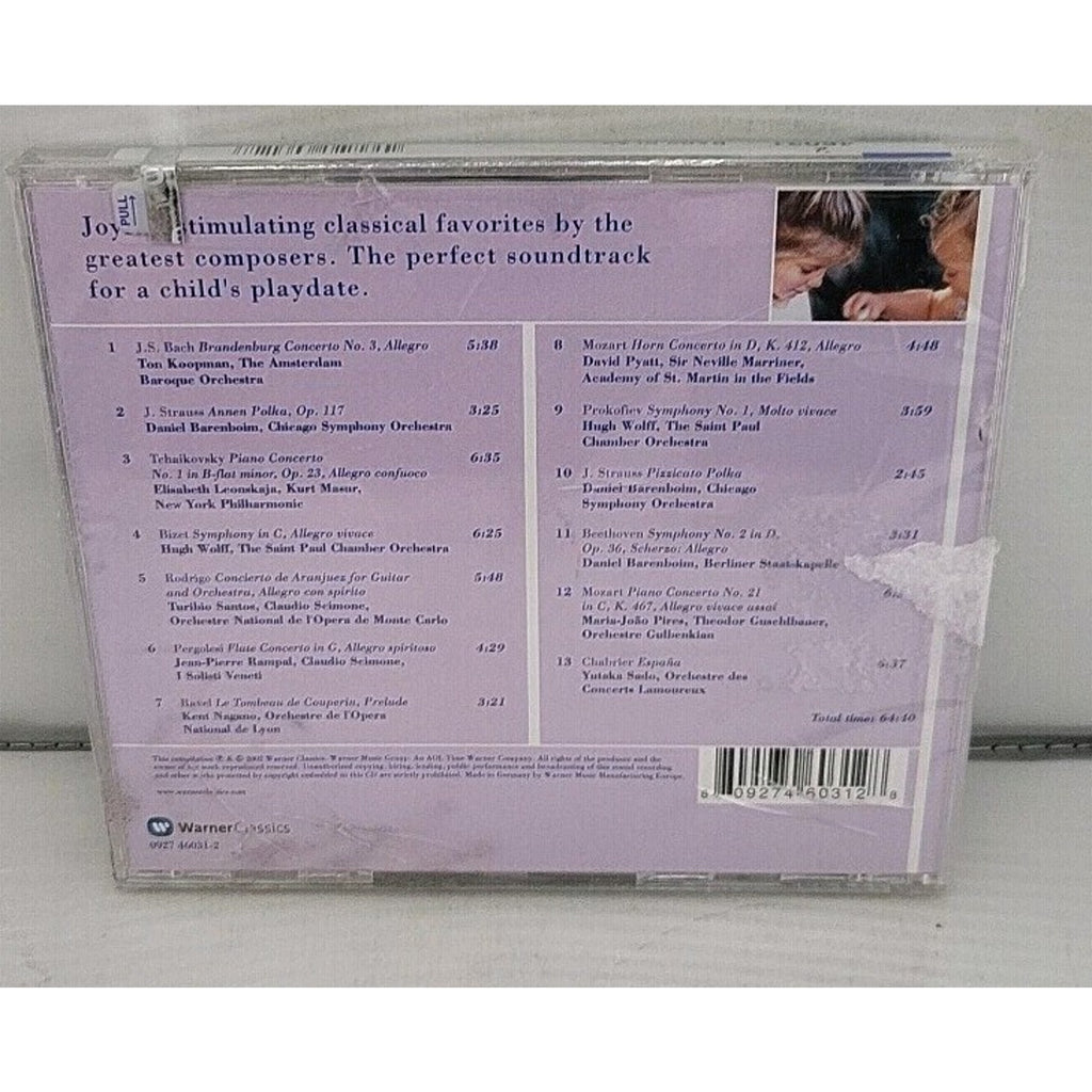 Baby Play: Classical Favorites for Toddler's by Various (CD, 2002) *Brand New*