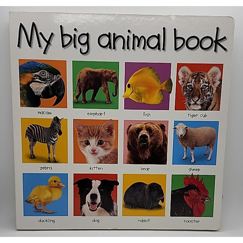 My Big Animal Book by Roger Priddy (2002, Children's Board Books)