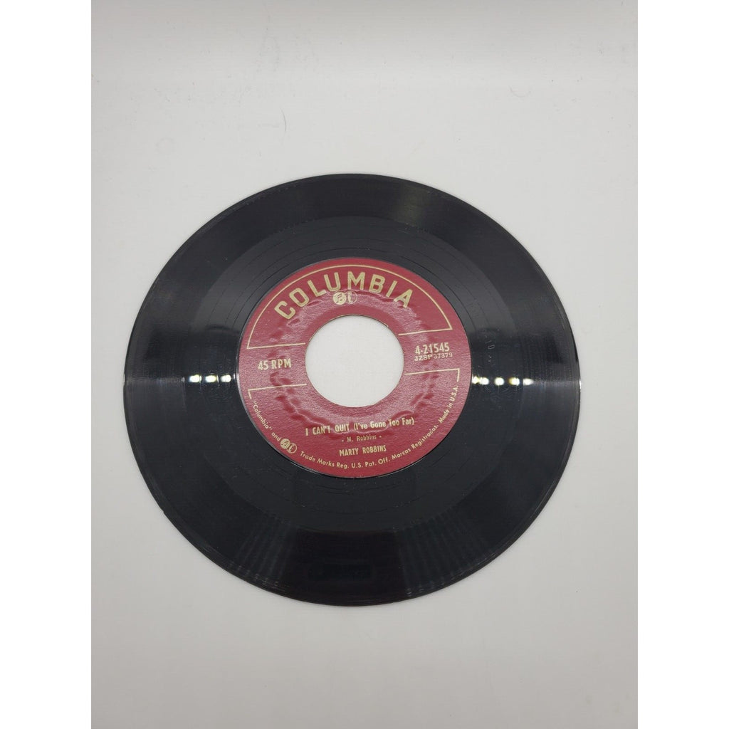 Marty Robbins - I Can't Quit/Singing The Blues