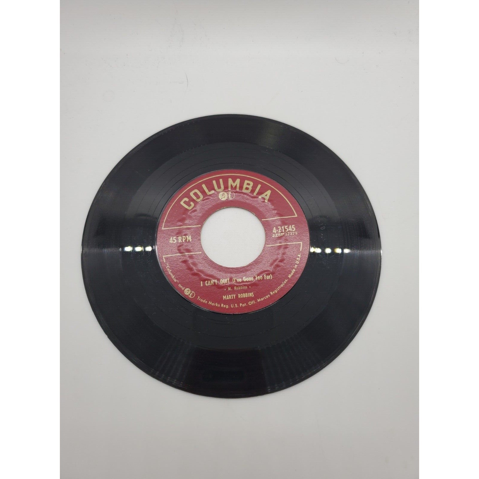 Marty Robbins - I Can't Quit/Singing The Blues