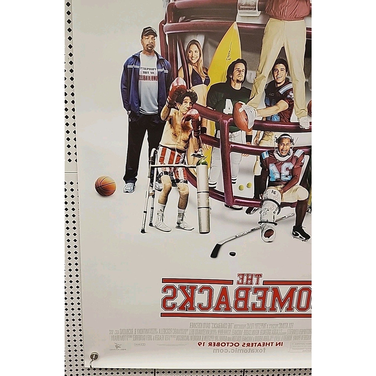 The Comebacks - Original Movie Poster - Double Sided - 27x40 Rolled
