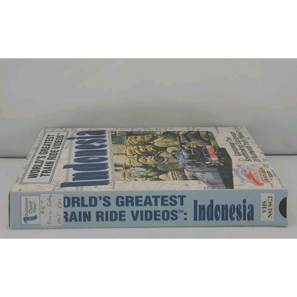 World's Greatest Train Ride VHS - Indonesia 1990s -