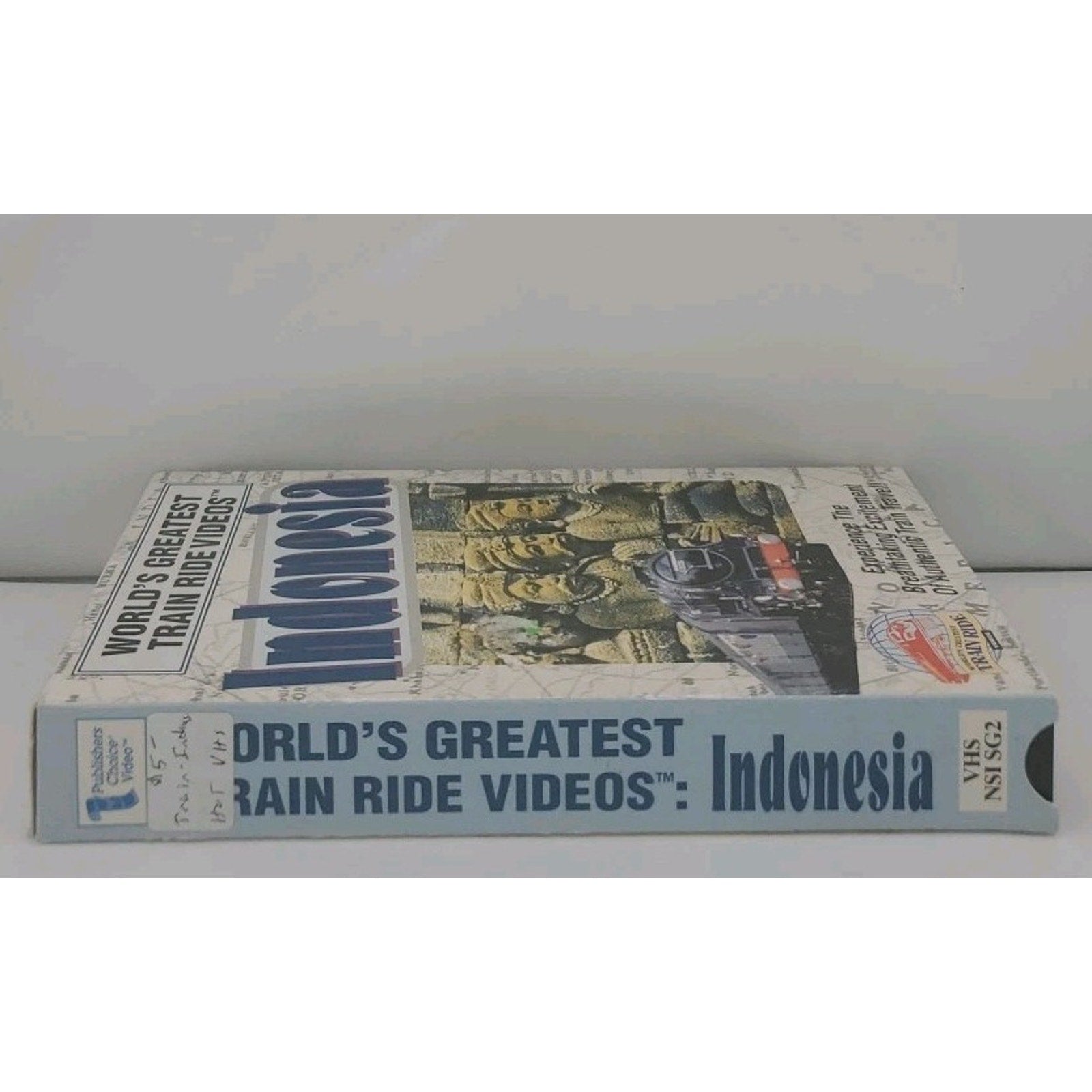 World's Greatest Train Ride VHS - Indonesia 1990s -
