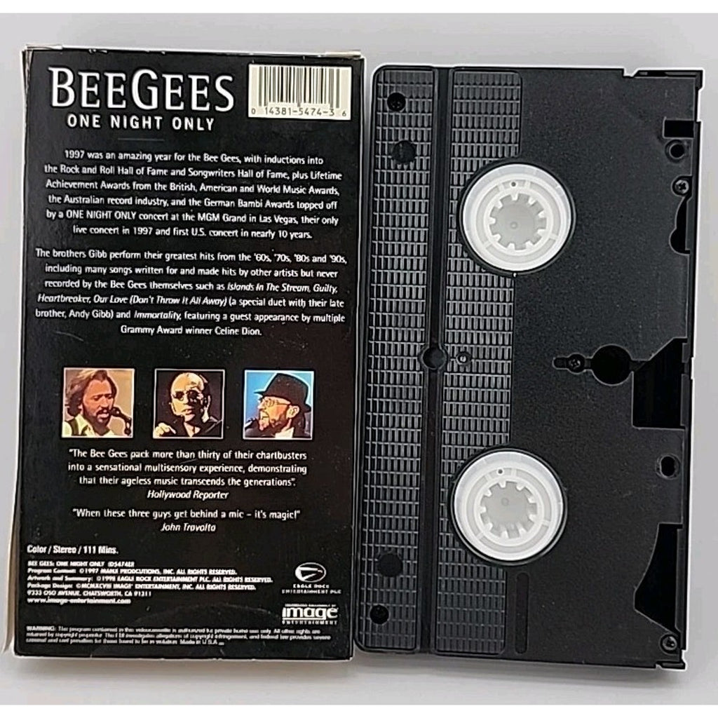 Bee Gees, The - One Night Only (VHS, 1998)