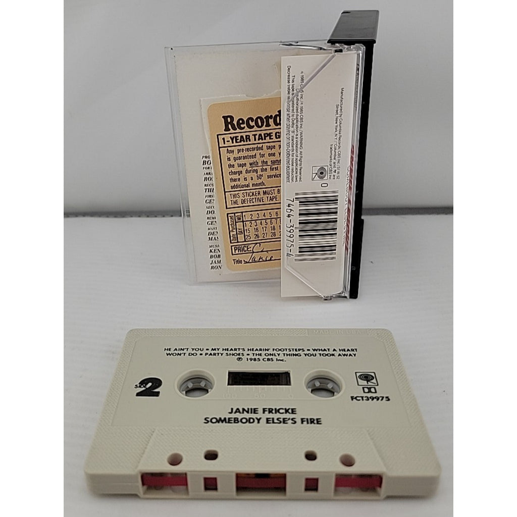 Janie Fricke: Sombody Else’s Fire (Cassette, 1985 CBS Records)