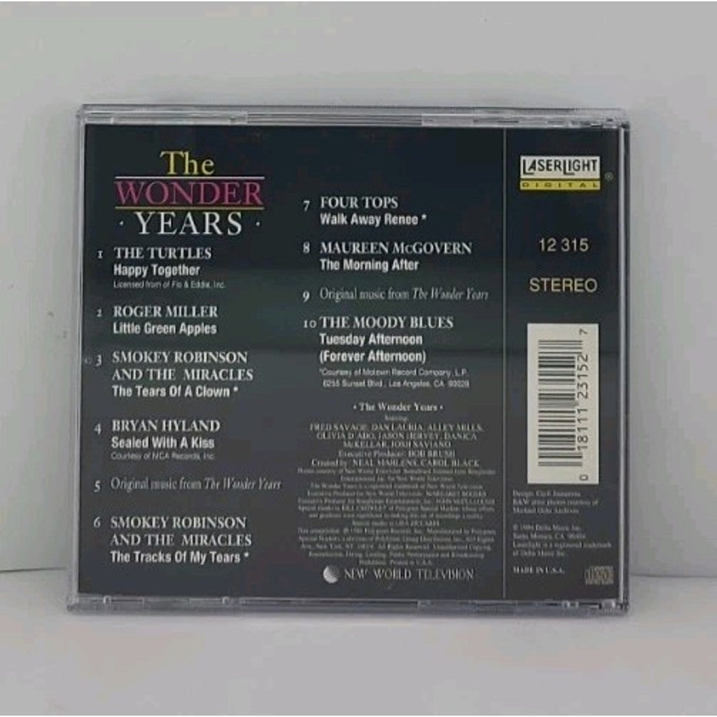 Music from the Wonder Years, Vol. 5 by Various Artists (CD, Mar-1994,...