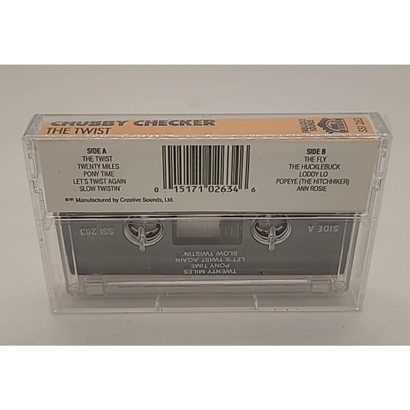 Chubby Checker The Twist (Cassette) *Brand New*