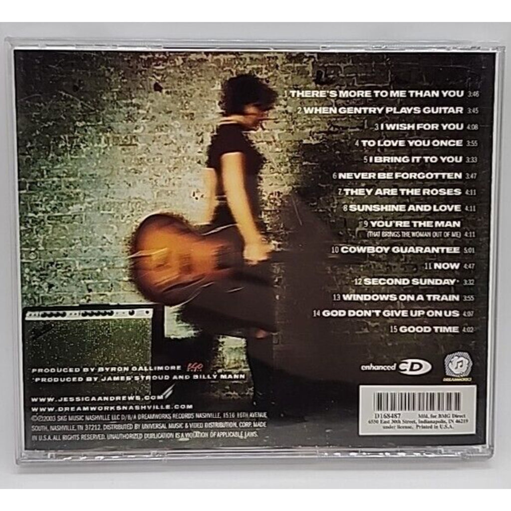 Now by Jessica Andrews (CD, Apr-2003, Dreamworks Nashville)