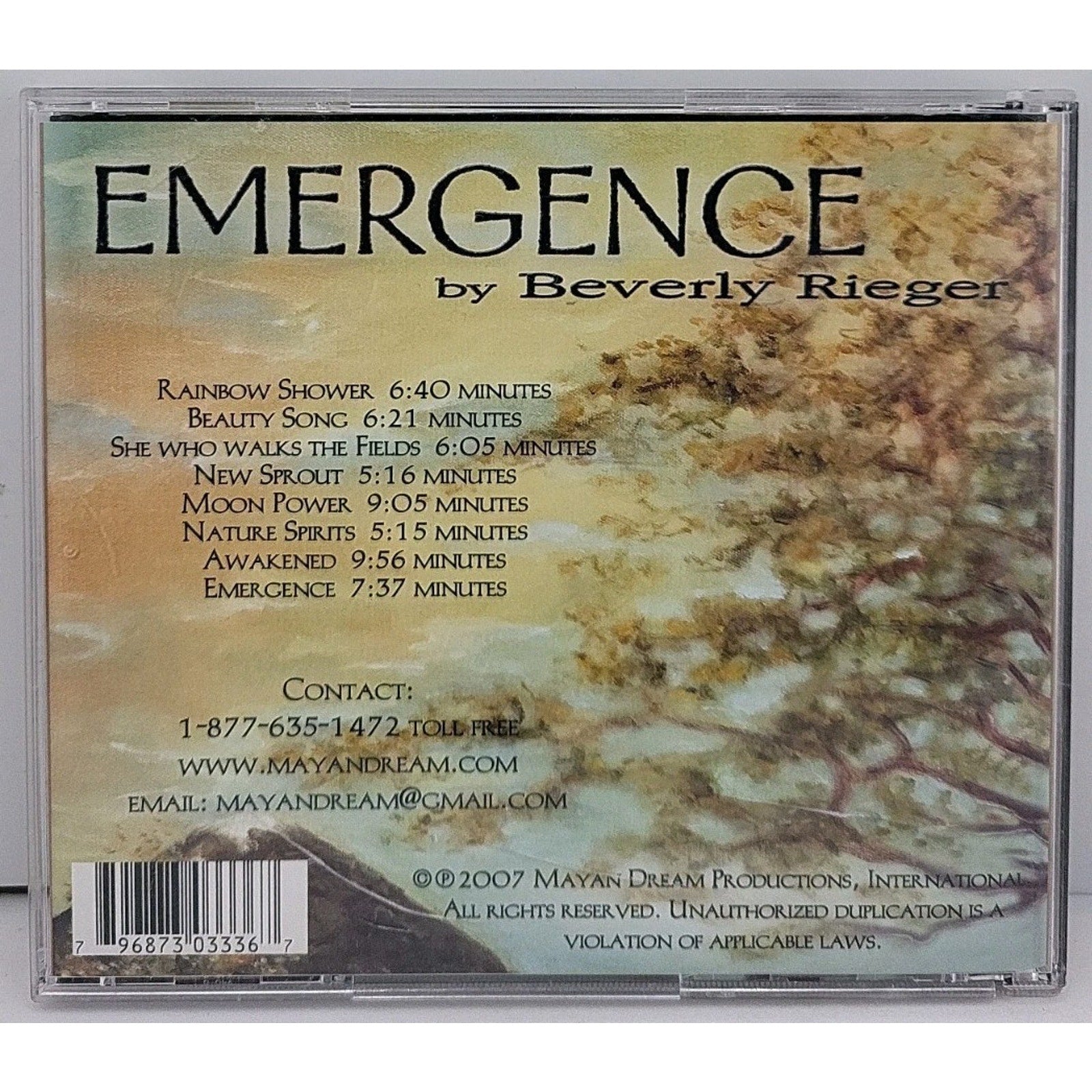 Emergence by Beverly Rieger (CD, 2008)