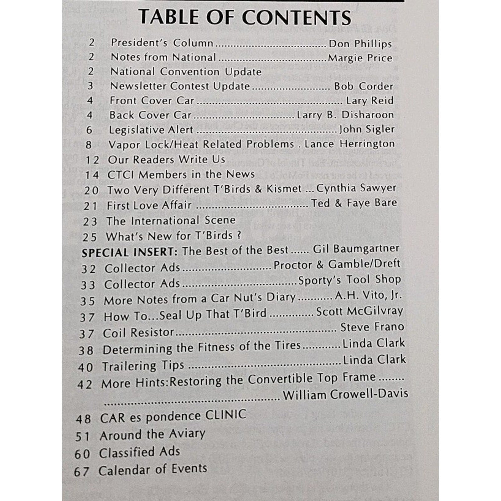 Early Bird Magazine May-June 1996
