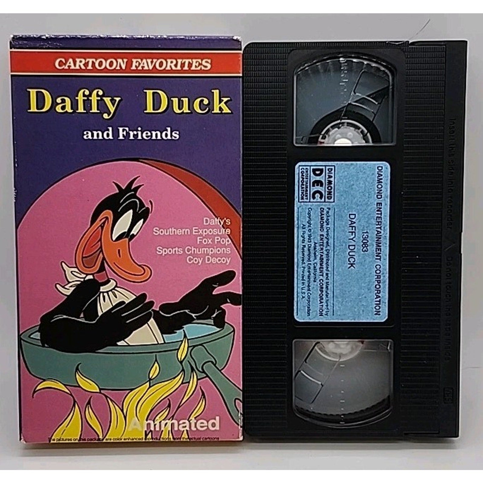 Daffy Duck and Friends Cartoon Favorites (VHS, 1990)