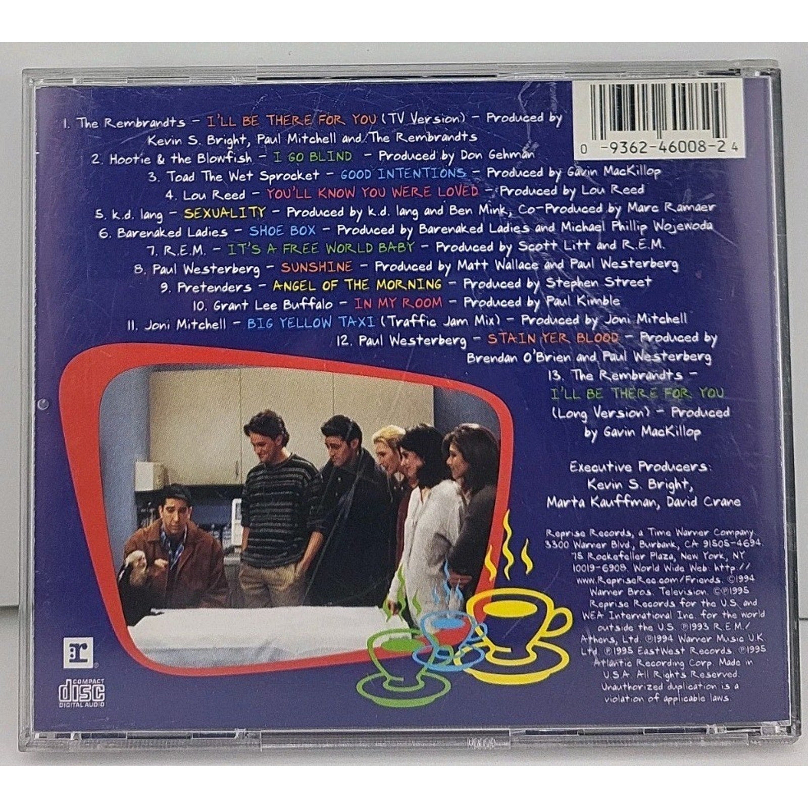 Friends (Original Soundtrack) by Friends / TV O.S.T. (CD, 1995)