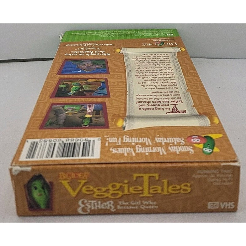 VeggieTales: Esther, The Girl Who Became Queen (VHS, 2000)
