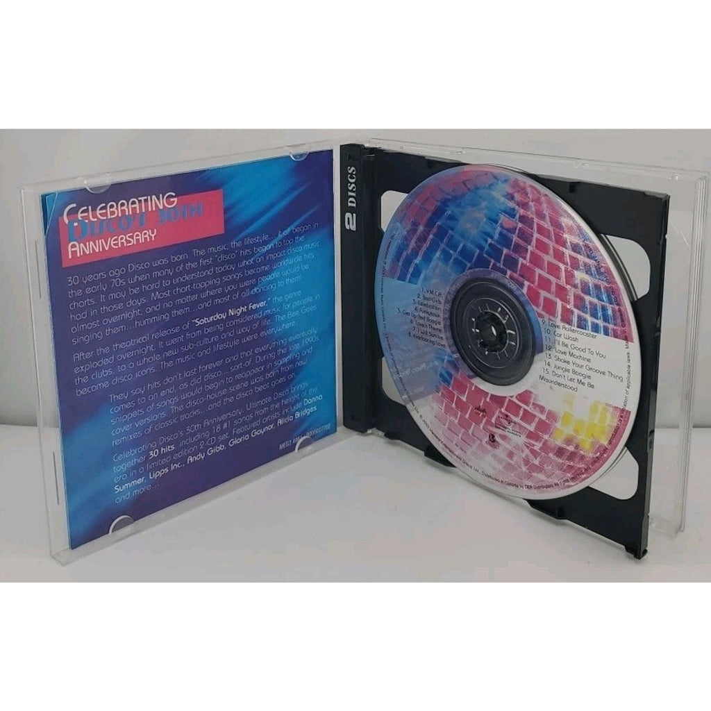 Ultimate Disco - 30th Anniversary Collection (Cd 2003) 2-CD Set, 30 Songs