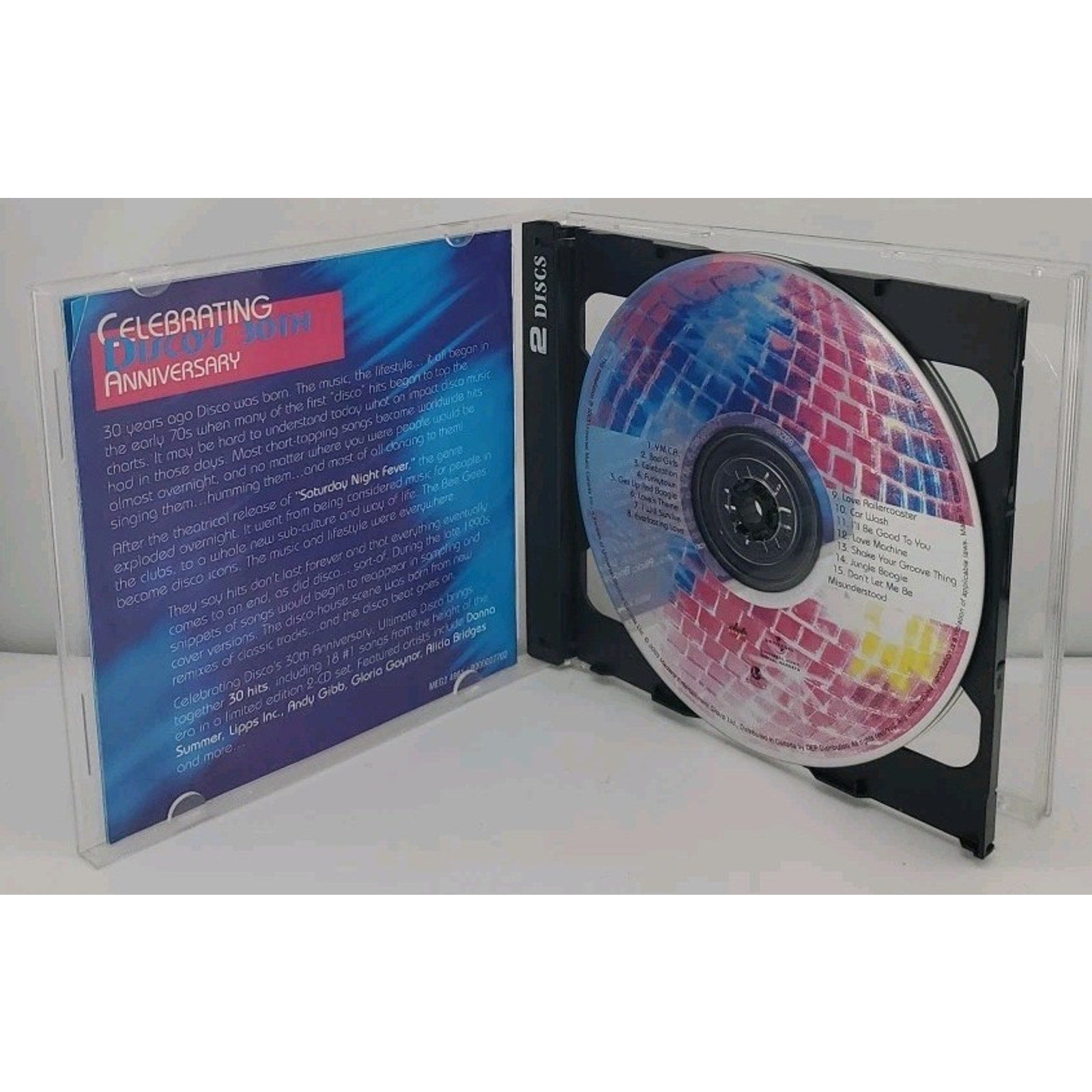 Ultimate Disco - 30th Anniversary Collection (Cd 2003) 2-CD Set, 30 Songs