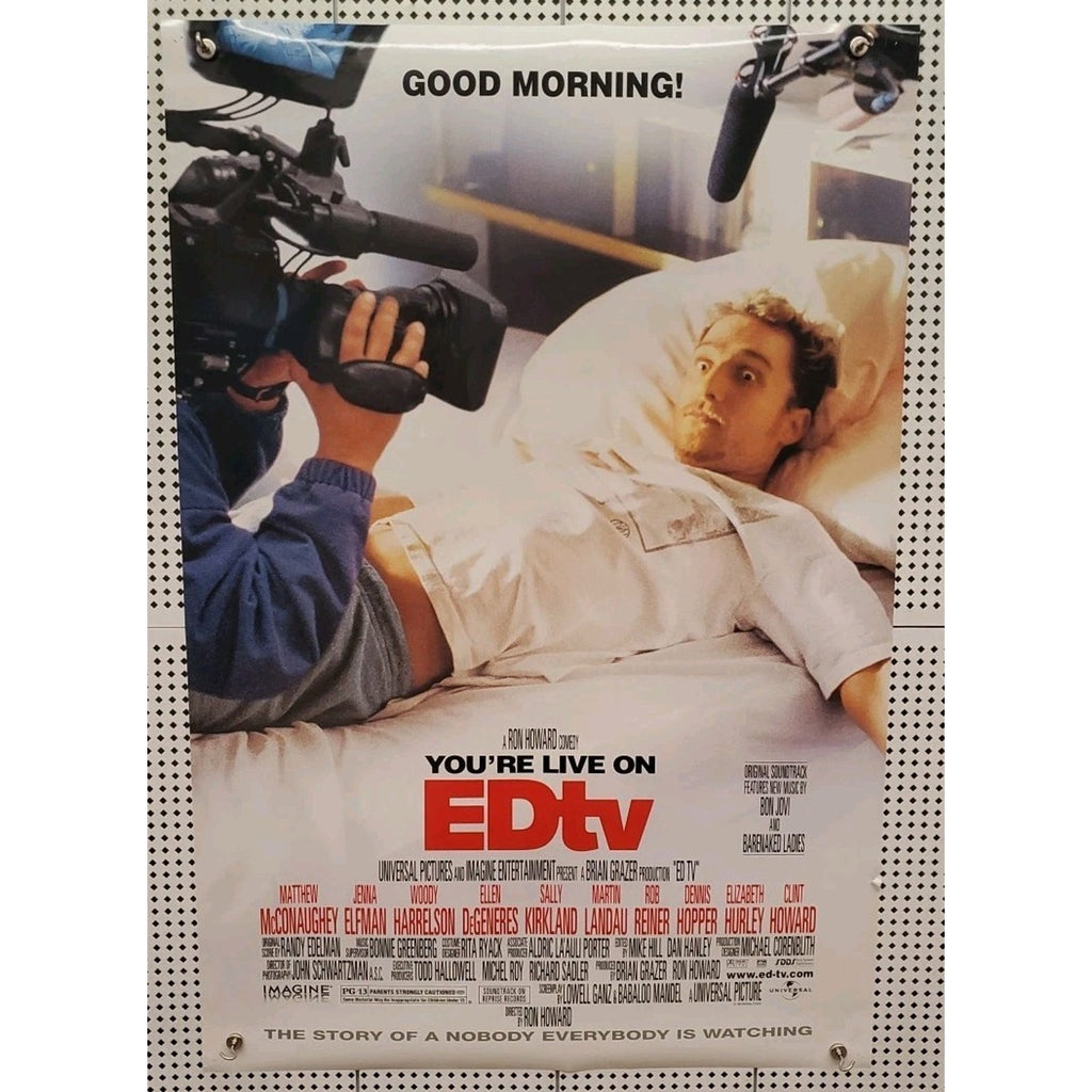 EDtv 1999 Double-Sided Movie Poster 26.5x39.5 Matthew Mcconaughey #5