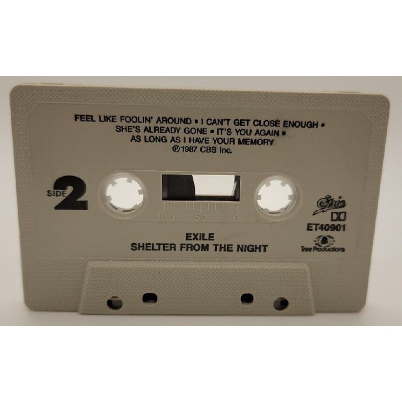 Exile Shelter From The Night (Cassette)