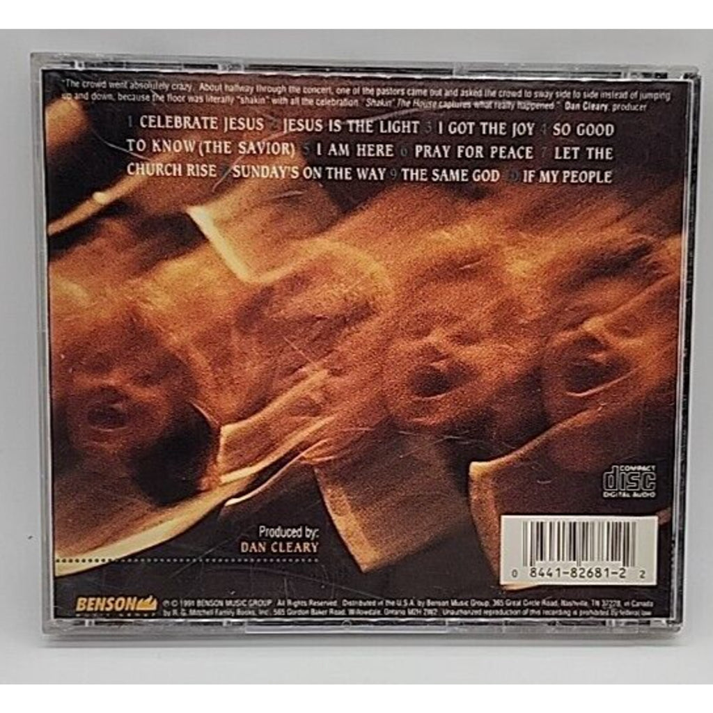 Shakin' the House by Carman (CD, Mar-1997, Zomba (USA))