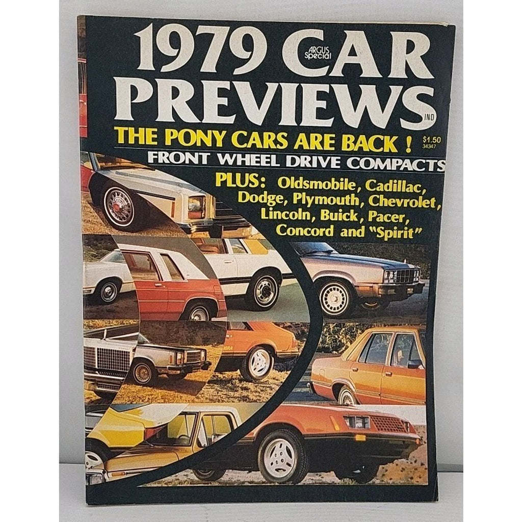 1979 Car Previews Magazine