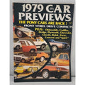 1979 Car Previews Magazine