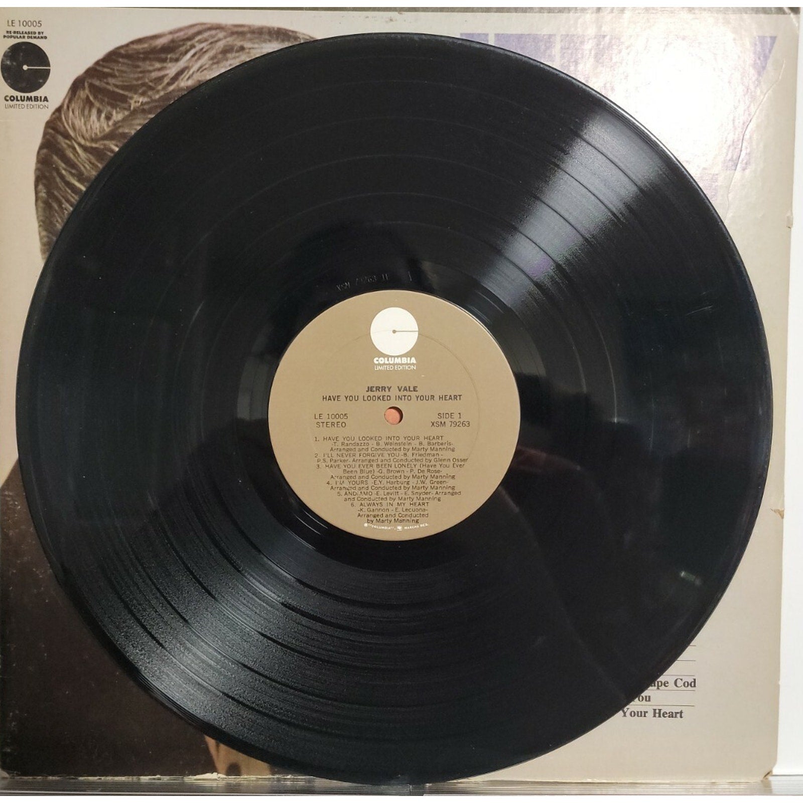 Jerry Vale – Have You Looked Into Your Heart (Vinyl)