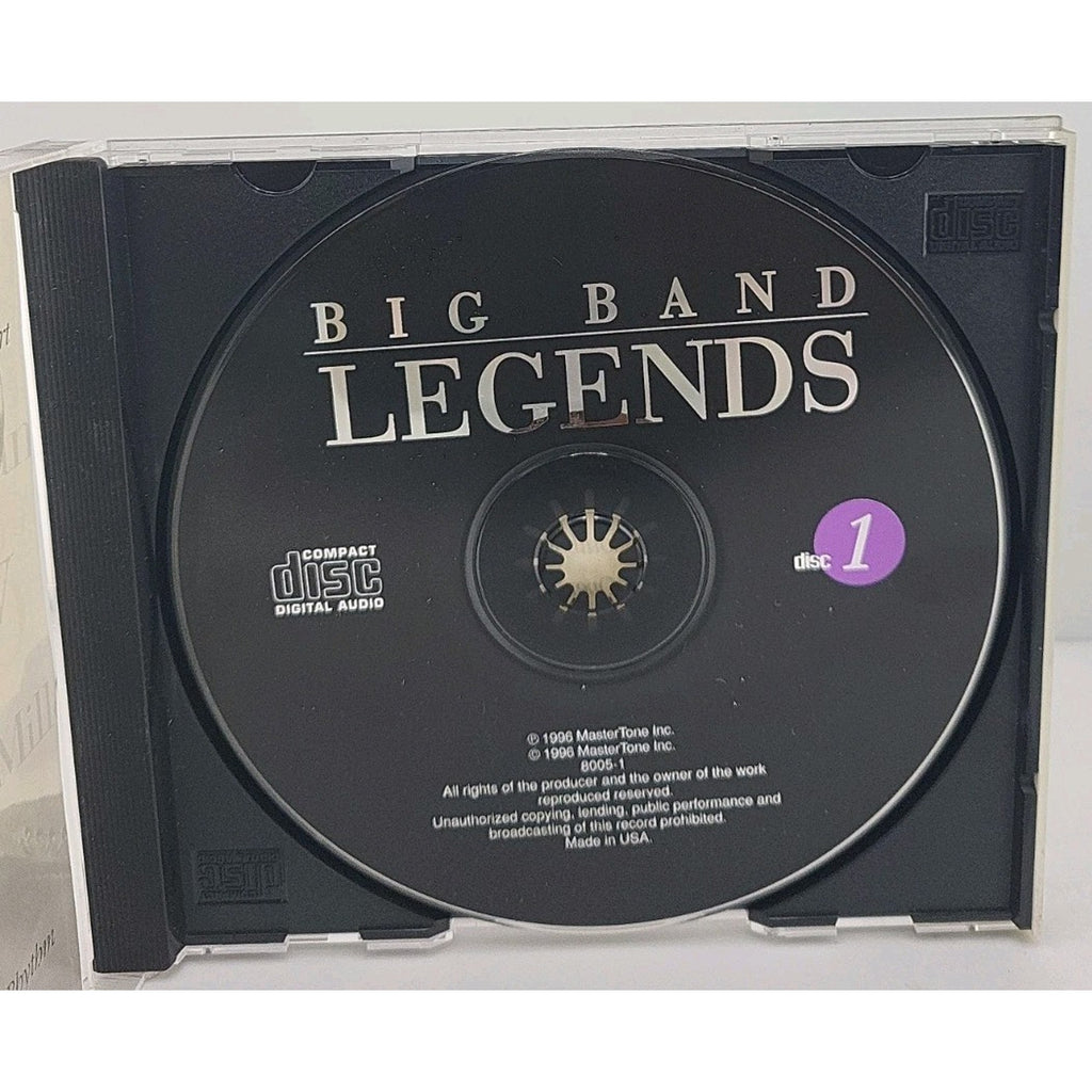 Big Band Legends - Disc 1 (CD, 1996, Master Tone)