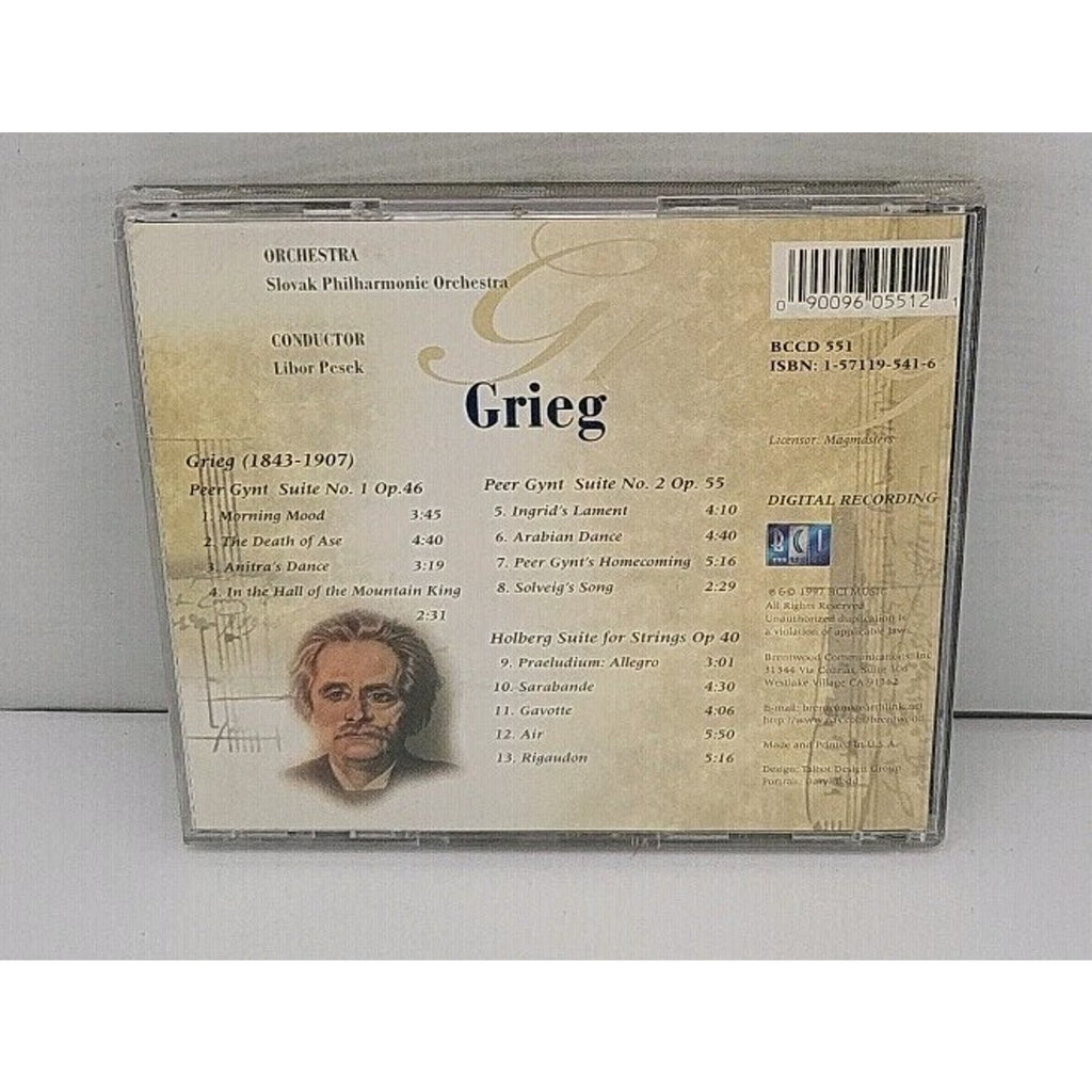 Grieg: Peer Gynt Suites & Holberg Suite CD