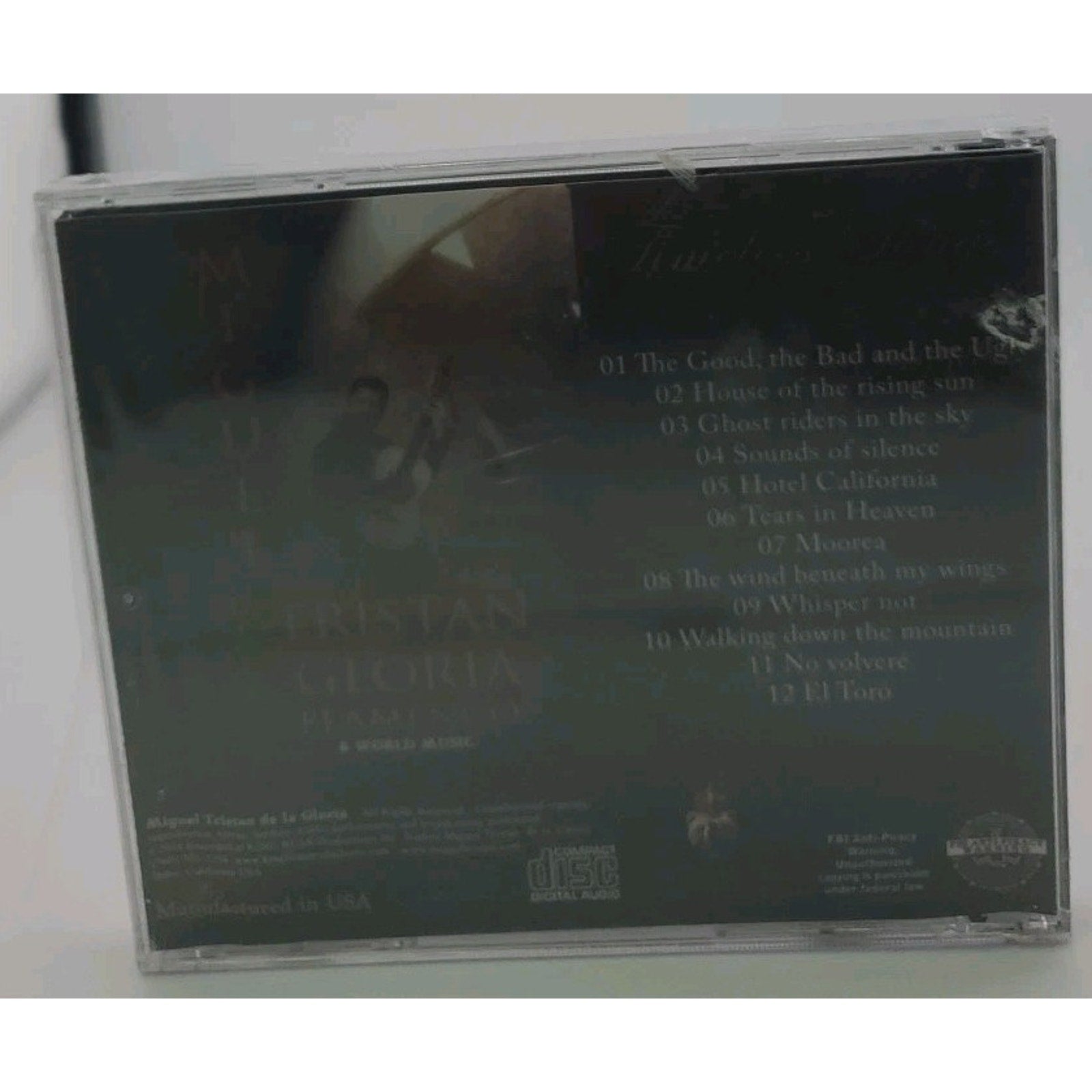 Miguel Tristan De La Gloria Timeless Songs CD