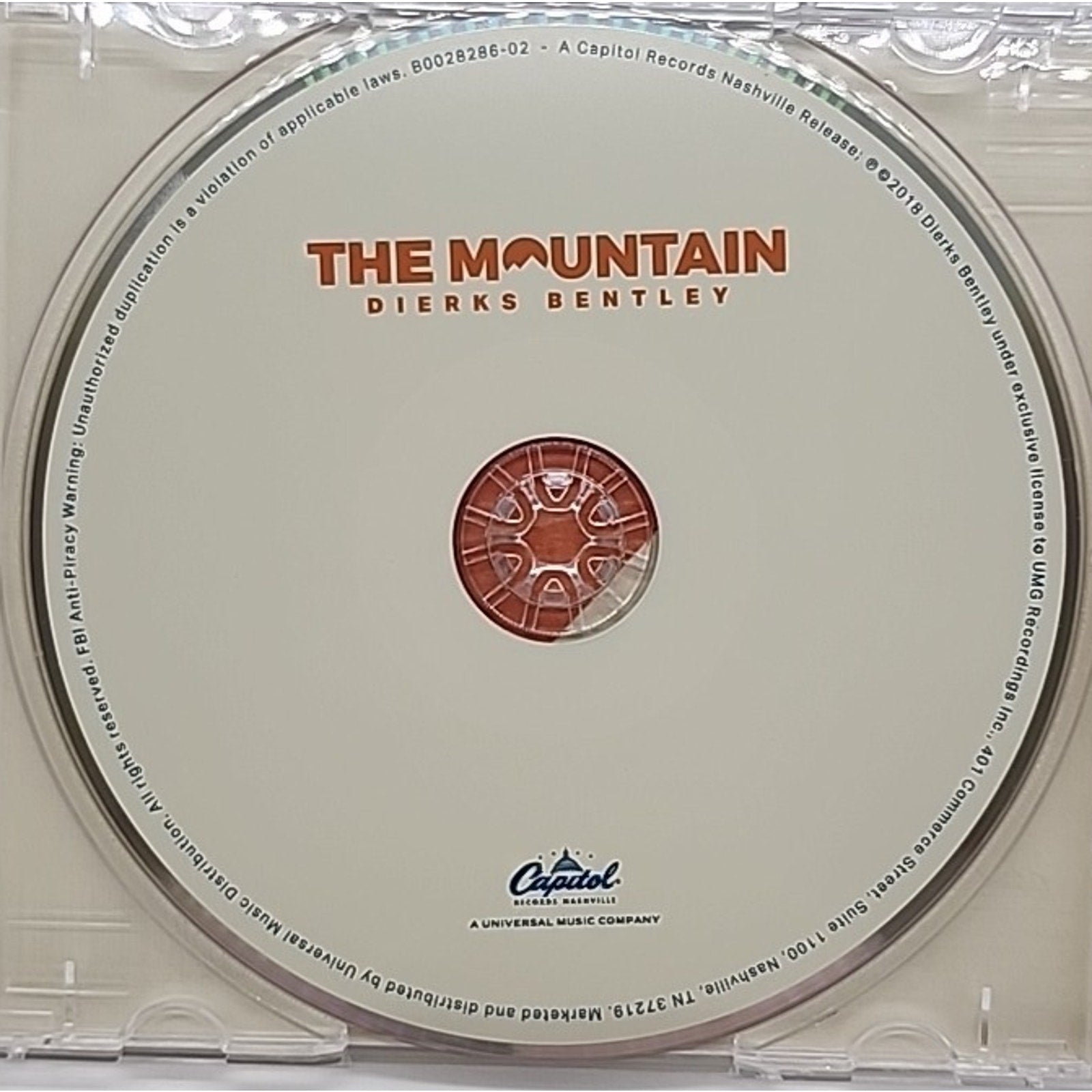 The Mountain by Dierks Bentley (CD, 2018)