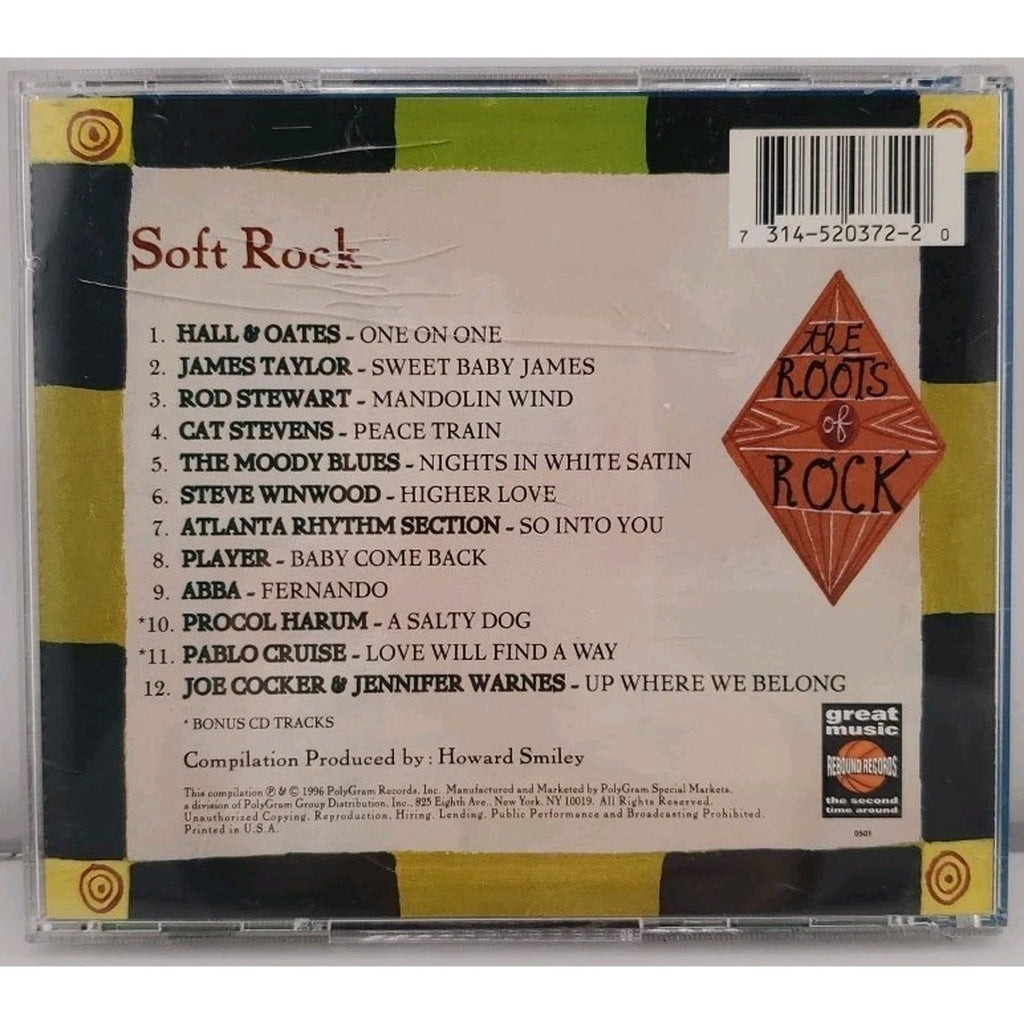Soft Rock by Various (CD, 1995)