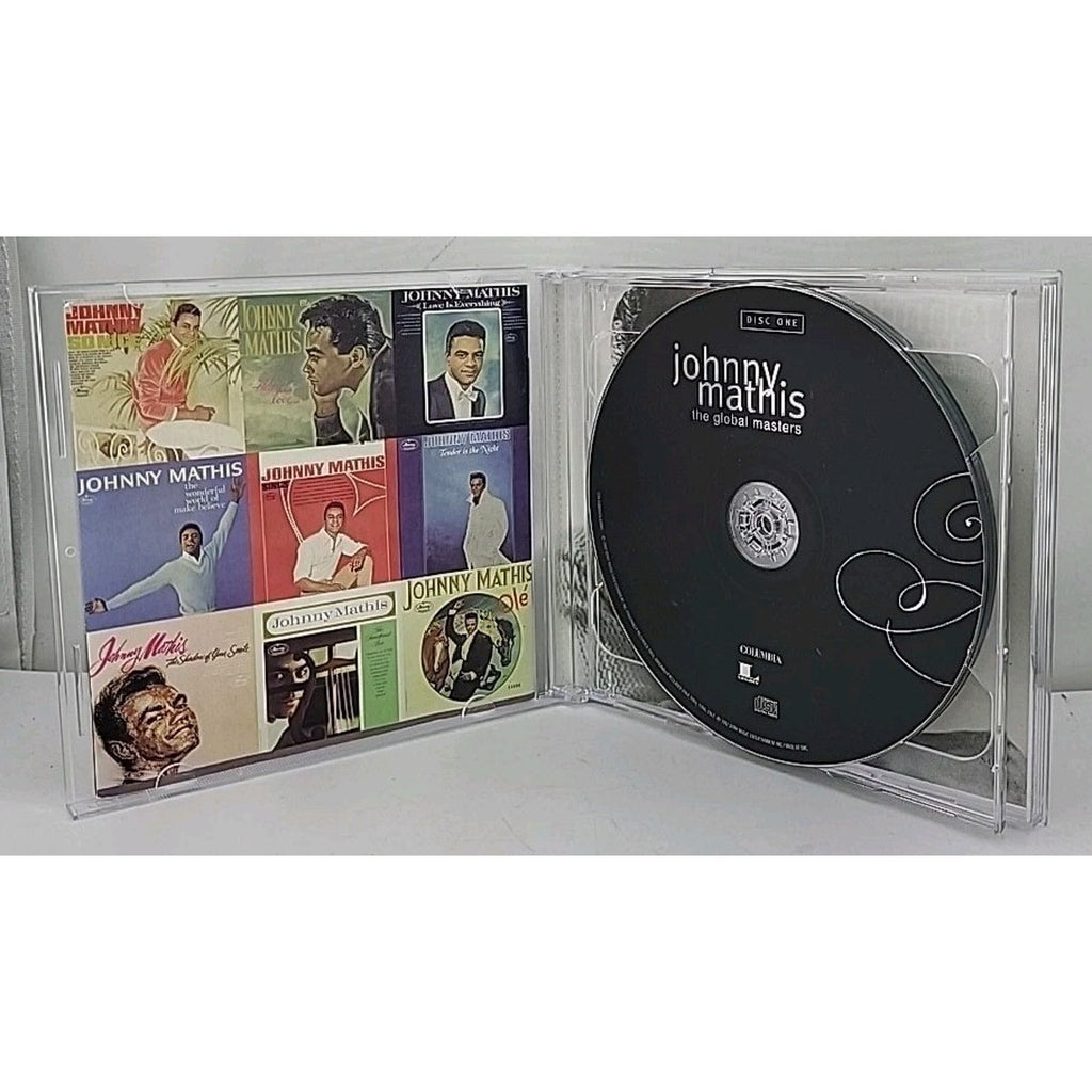The Global Masters by Johnny Mathis (CD, Apr-1997, 2 Discs, Columbia (USA))