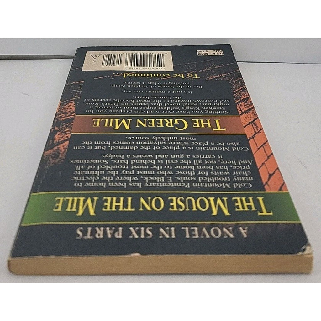 The Mouse on the Mile (The Green Mile, Part 2) by Stephen King (Paperback)